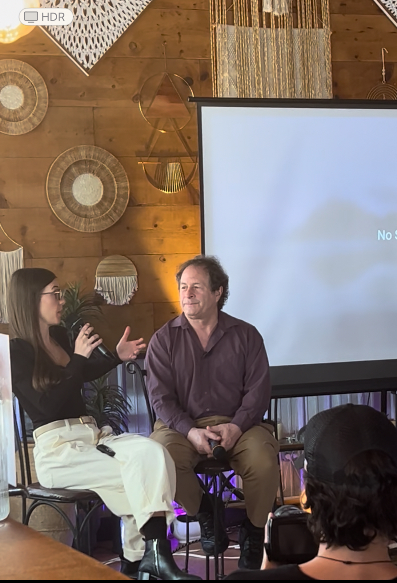 Guest speaker at AWKN event